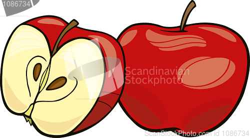 Image of red apples