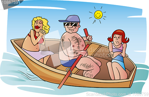 Image of vacation with parents