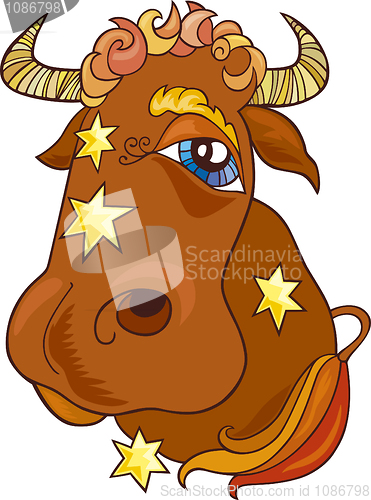 Image of Zodiac taurus sign