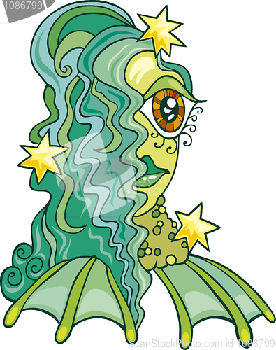 Image of Zodiac aquarius sign