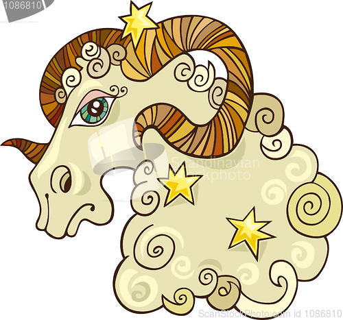 Image of Zodiac aries sign