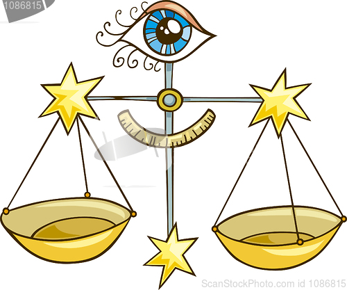 Image of Zodiac libra sign