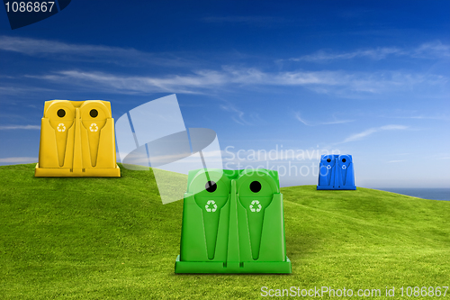 Image of Recycle containers 
