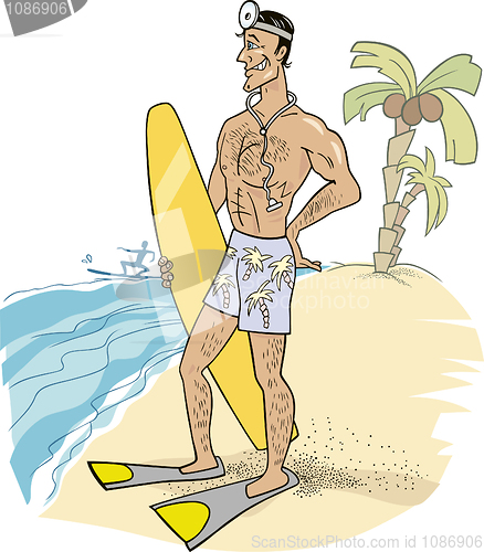 Image of Doctor on vacation