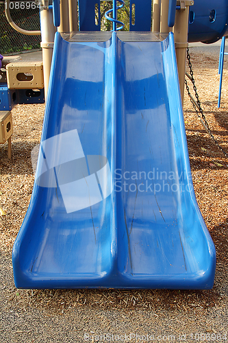 Image of Blue slide