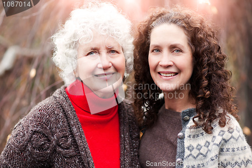 Image of Grandmother with her daughter