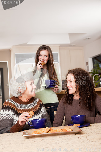 Image of Senior lady at home