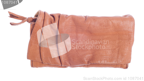 Image of Leather clutch