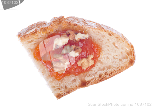 Image of Bread and pumpkin jam