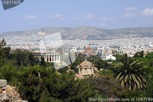 Image of View of Agora in Athens