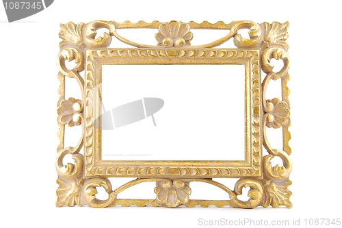 Image of Gold metal frame