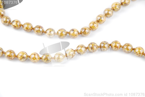 Image of Pearl necklace on white
