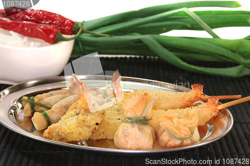 Image of Thai prawns specialties