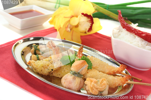 Image of Thai prawns specialties