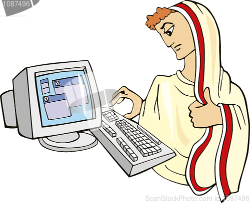 Image of  Ancient IT specialist