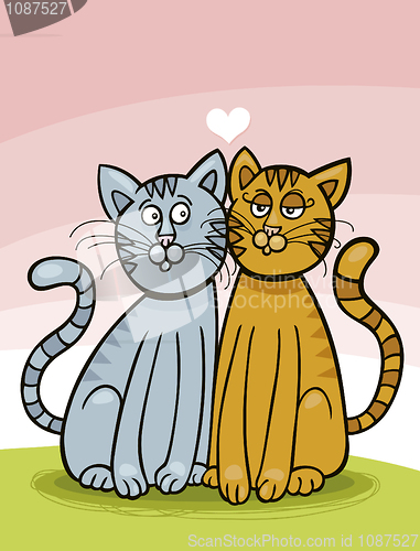 Image of Cats in Love