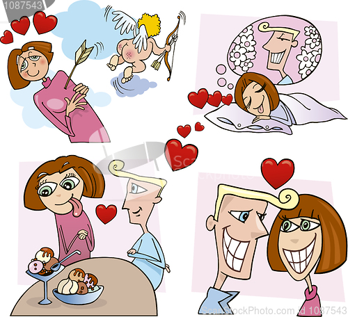 Image of Comic love story