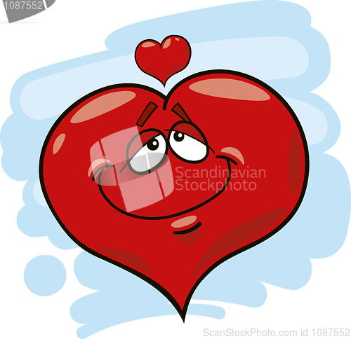 Image of heart in love