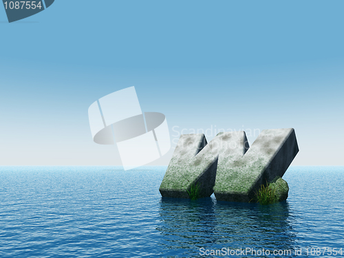 Image of fallen w