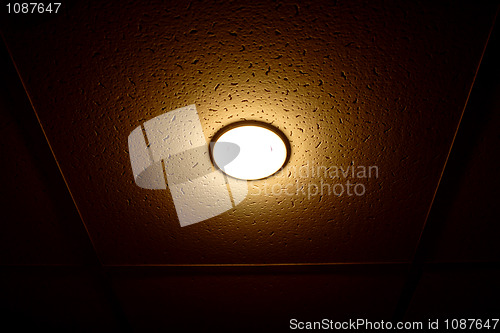 Image of Lamp on the ceiling