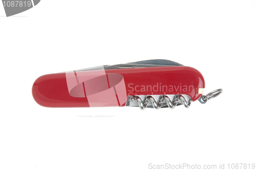 Image of Swiss red pocket knife