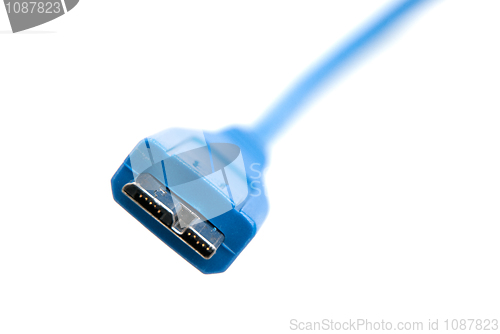 Image of Blue Computer USB 3.0 cable