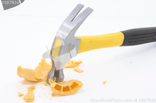 Image of Hammer pounding an ice cream cone