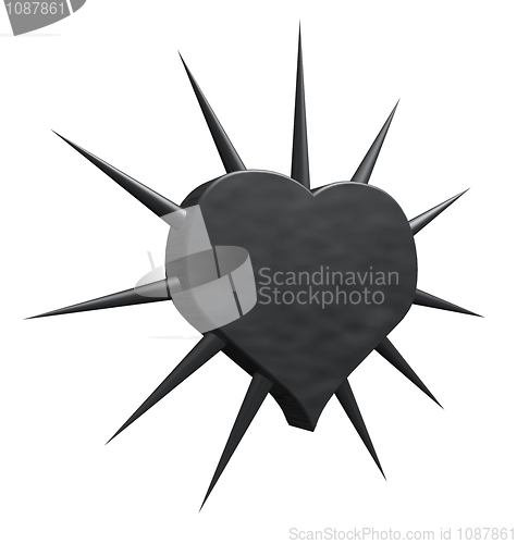 Image of metal heart