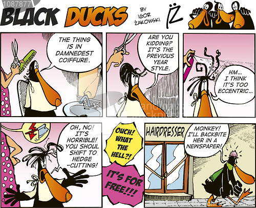 Image of Black Ducks Comics episode 9