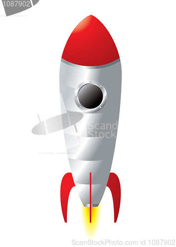 Image of Rocket cartoon