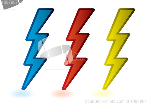 Image of Lightning bolts