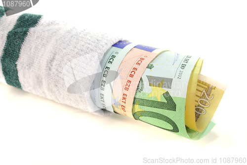 Image of money sock