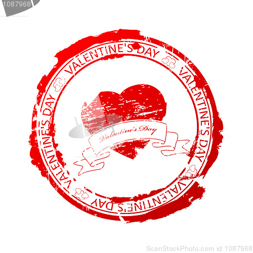 Image of Valentine's Day stamp