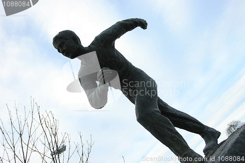 Image of Running Man Statue