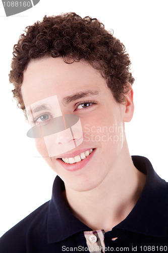 Image of handsome young man smiling