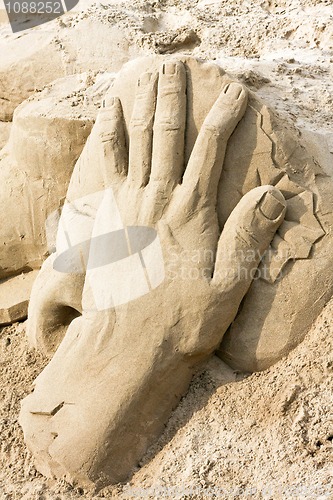 Image of Sand hand