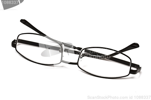 Image of Black reading glasses 