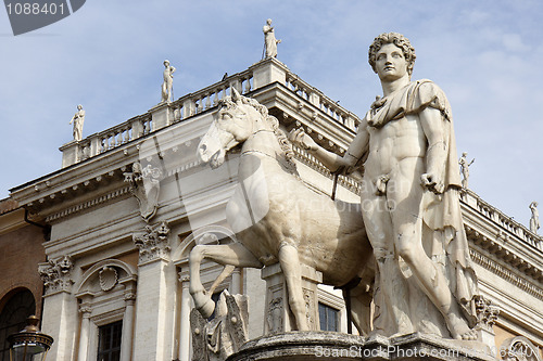 Image of Statue of Castor, one of the  Dioscuri, in Rome