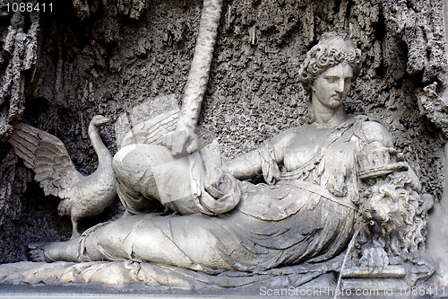 Image of  A fountain in Rome