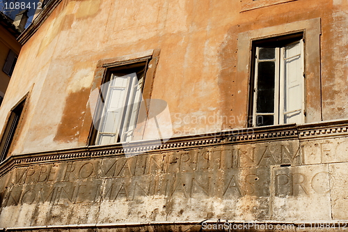 Image of Facade of the Jewish ghetto in Rome