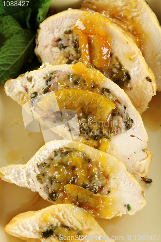 Image of Sliced Stuffed Chicken