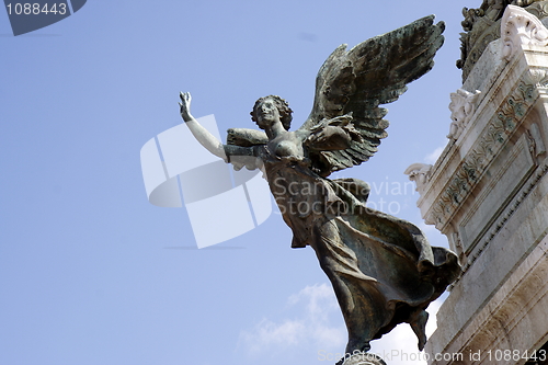 Image of Statue, detail of the monument dedicated to Victor Emmanuel 2