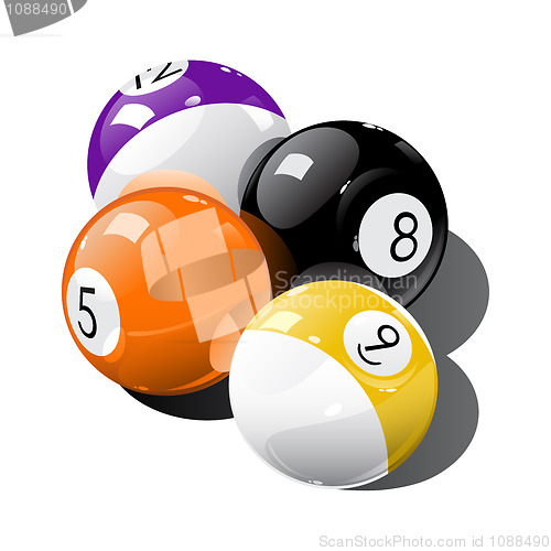 Image of Pool balls 