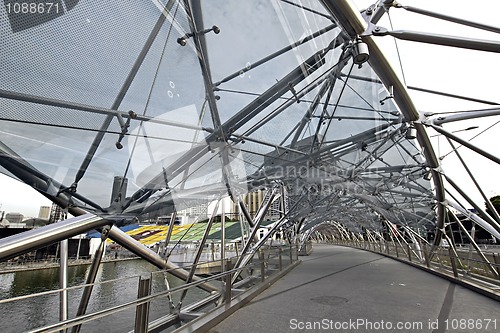 Image of Pedestrian Bridge over Singapore River