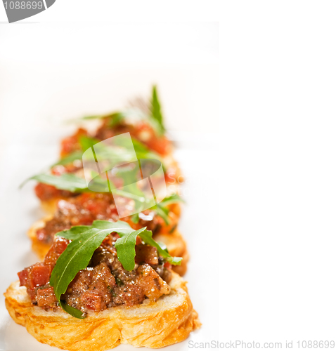Image of italian bruschetta