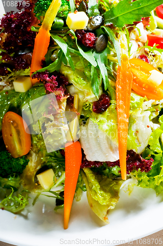 Image of fresh mixed salad