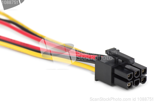 Image of Power connector and cable