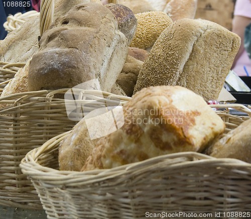 Image of Basket of Bread