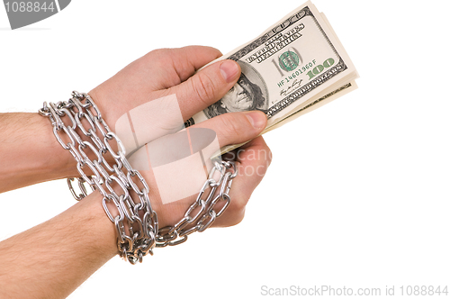 Image of Hands with dollars