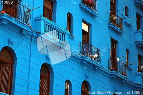 Image of Blue Building